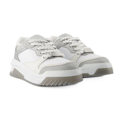 Odissea Sneakers - Versace - Leder - Grau/Schwarz