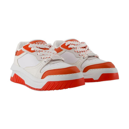 Odissea Sneakers - Versace - Leder - Weiß