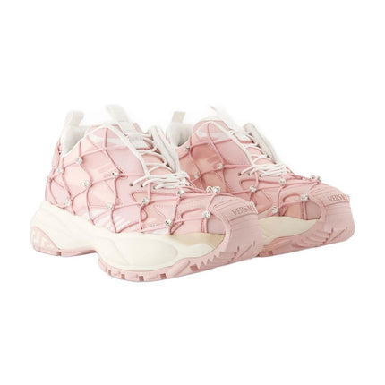 Sneakers - Versace - Leder - Rosa