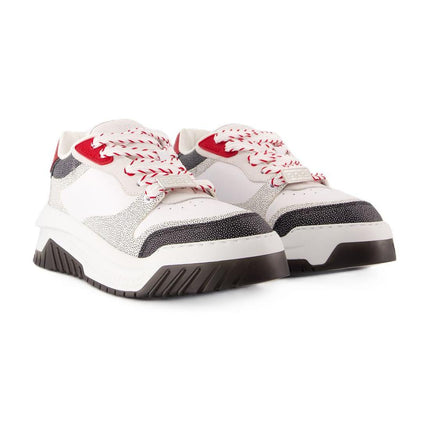 Odissea Sneakers - Versace - Leder - Schwarz