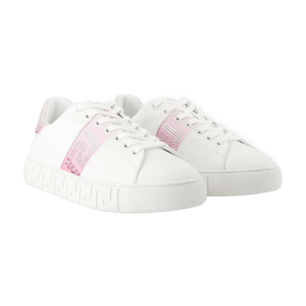 Free Bio Sneakers - Versace - Seide - Weiß