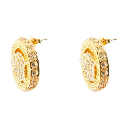 Ohrringe - Versace - Metall - Vergoldet