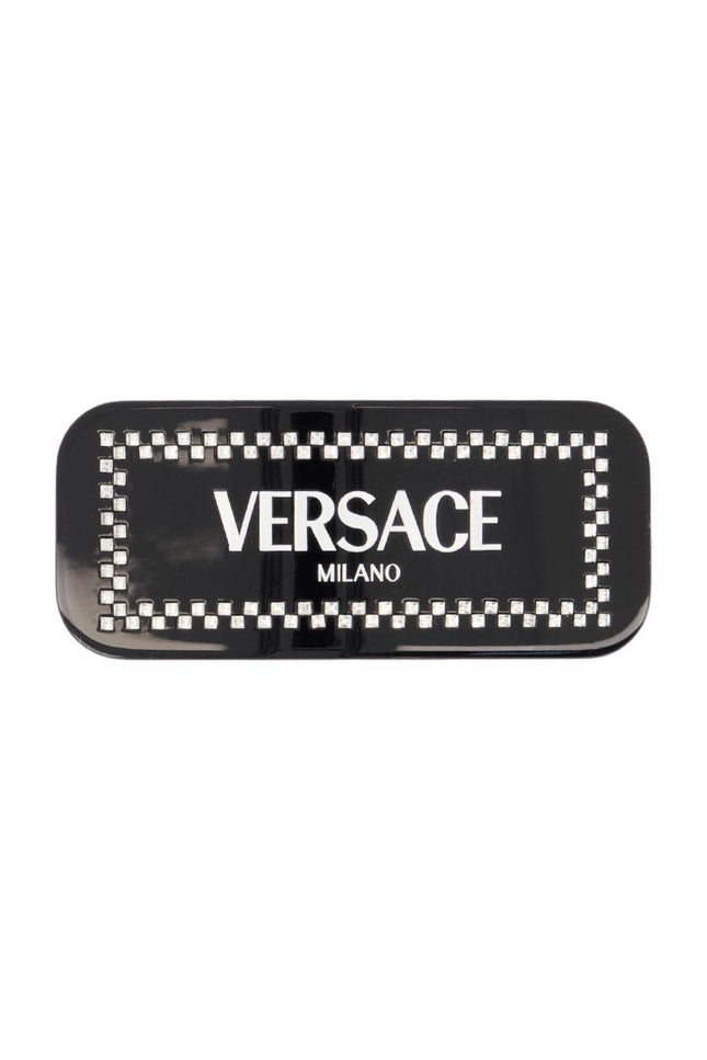 Haarspange - Versace - Pvc - Schwarz