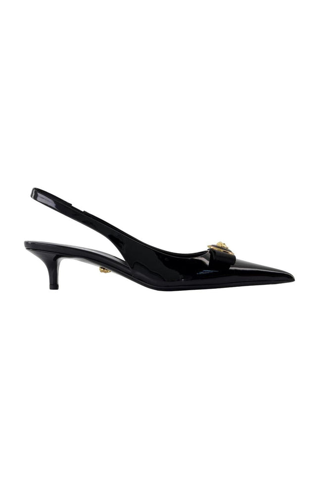 Pumps T.45 - Versace - Leder - Schwarz