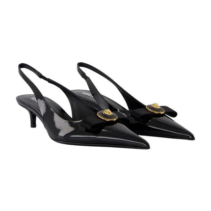 Pumps T.45 - Versace - Leder - Schwarz