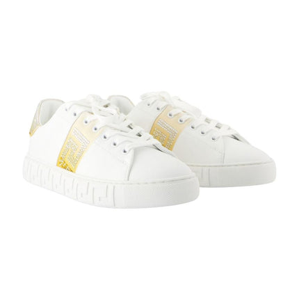 Free Bio Sneakers - Versace - Seide - Weiß