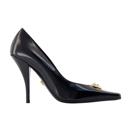 Pumps T.105 - Versace - Leder - Schwarz
