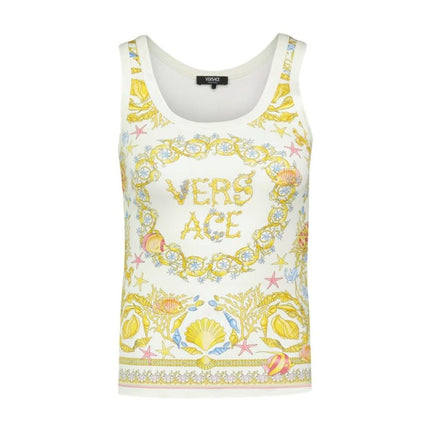 T Shirt Underwater - Versace - Baumwolle - Neutral