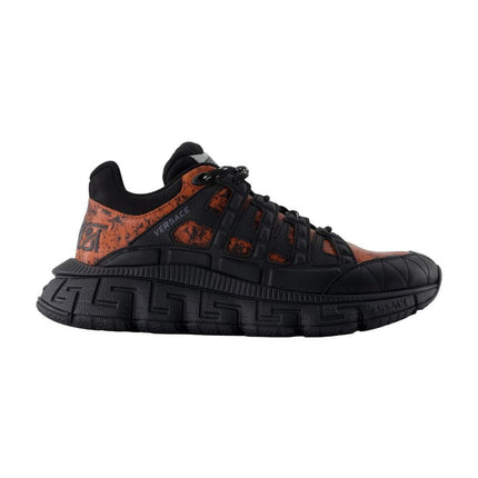 Sneakers - Versace - Leder - Schwarz