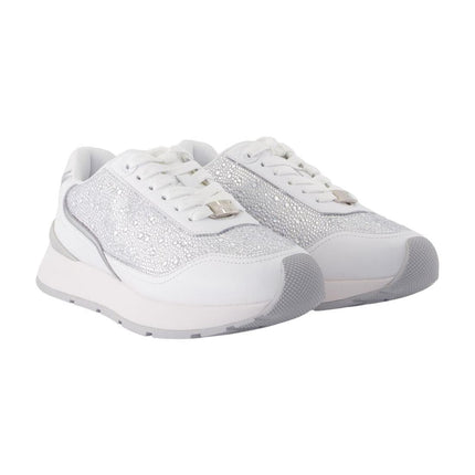 Sneakers - Versace - Leder - Weiß