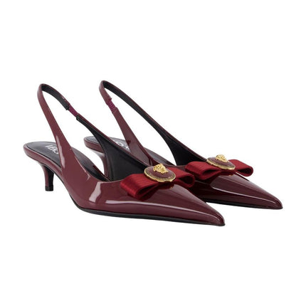 Pumps T.45 - Versace - Leder - Bordeaux