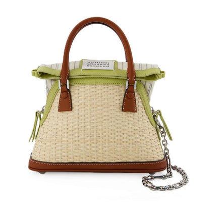 5Ac Classique Micro Handbag - Maison Margiela - Cèdro -