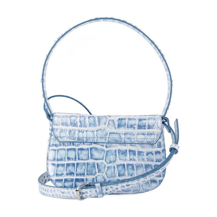 1dr Schultertasche - Diesel - Leder - Blau