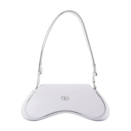 Play Schultertasche - DIESEL - Leder - Grau