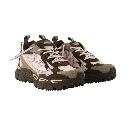 Sneakers Ow Be Right Back - OFF WHITE - Leder - Braun