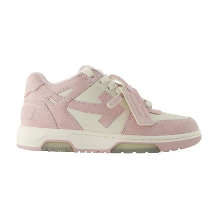 Sneakers Out Of Office - OFF WHITE - Leder - Rosa