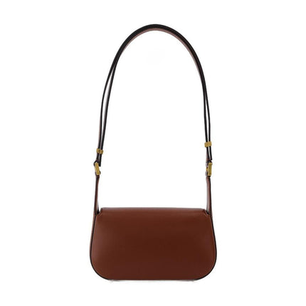 Vlogo Chain Small Tasche aus braunem Leder