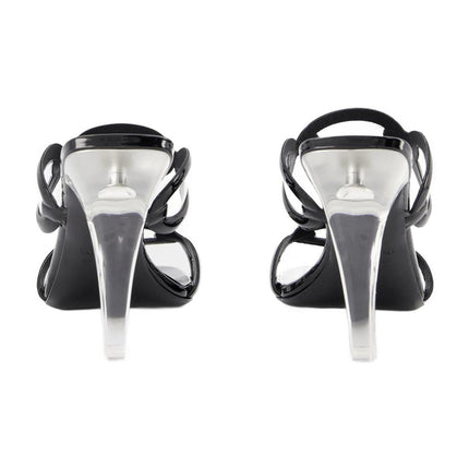 Chain 1967 T.100 Sandals - Valentino Garavani - Black - Brass