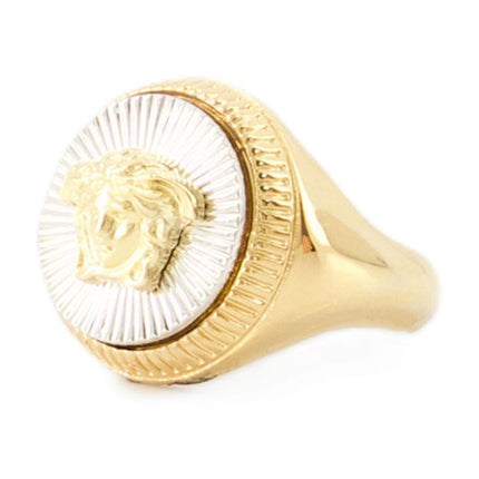 Biggie Medusa Ring - Versace - Metall - Vergoldet