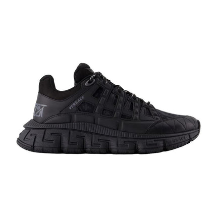 Sneakers - Versace - Leder - Schwarz