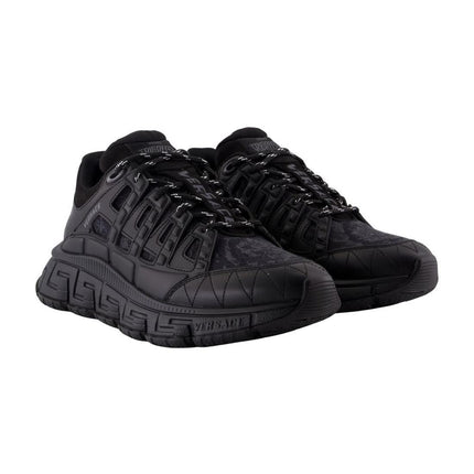 Sneakers - Versace - Leder - Schwarz