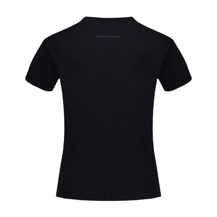 T-Shirt - MM6 Maison Margiela - Baumwolle - Schwarz