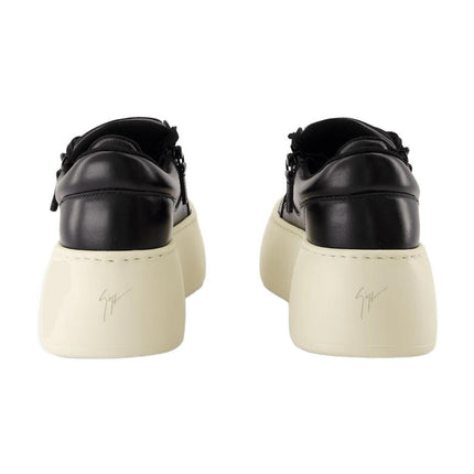 Sneakers Gz94 Maxi - Giuseppe Zanotti - Leder - Schwarz