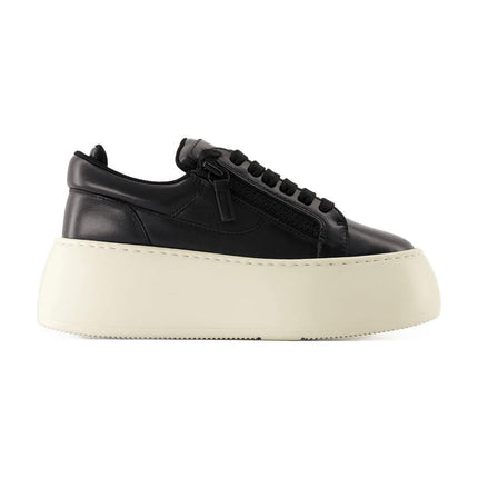 Sneakers Gz94 Maxi - Giuseppe Zanotti - Leder - Schwarz