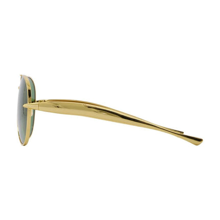 Sonnenbrille Bv1305s - Bottega Veneta - Metall - Golden