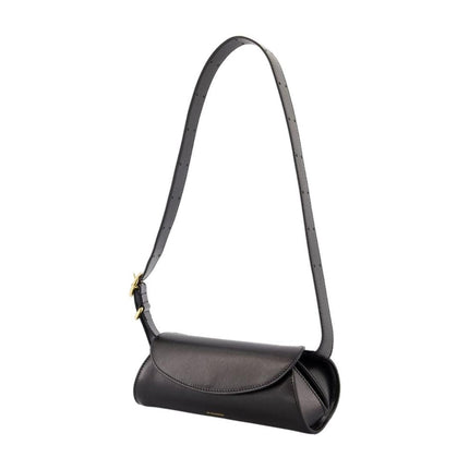 Cannolo Mini Handtasche - Jil Sander - Leder - Schwarz