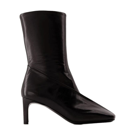 Stiefeletten Jil Sander - Leder - Schwarz