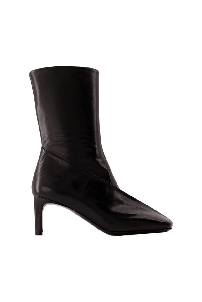 Stiefeletten Jil Sander - Leder - Schwarz