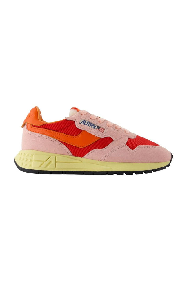 Sneakers Reelwind Low - Autry - Wildleder - Rosa