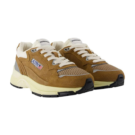 Hyperway Sneakers - Autry - Leder - Khaki