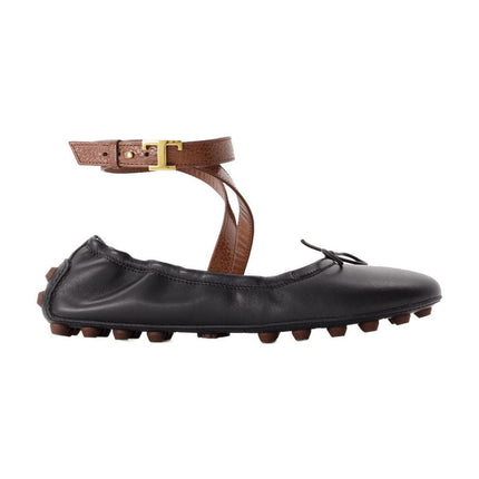 Ballerinas Gommini - &lt;#Tod's#&gt; - Leder - Schwarz