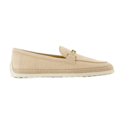 Flache Schuhe Rafia - Tod's - Raffia - Beige