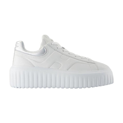 Sneakers H Stripes - Hogan - Leder - Weiß