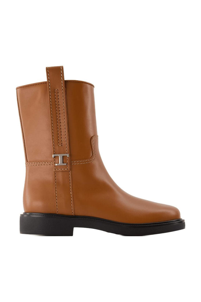 Stiefel Gomma 20l - &lt;#Tod's#&gt; - Leder - Braun