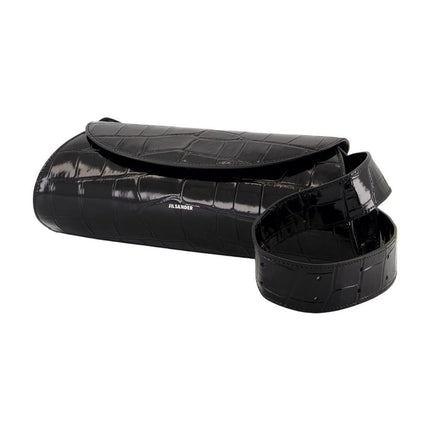 Cannolo Small Handtasche - Jil Sander - Leder - Schwarz