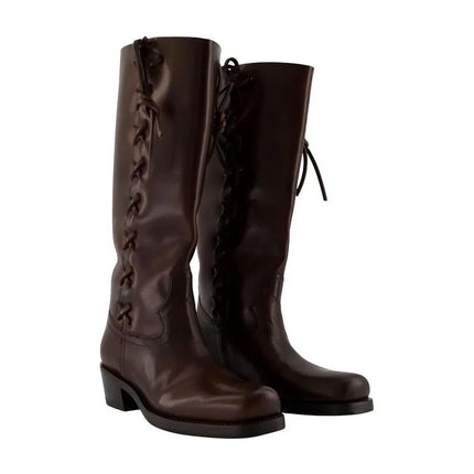 Stiefel Roxanne - Paris Texas - Leder - Braun