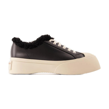 Sneakers Lace Pablo - Marni - Leder - Schwarz