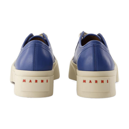 Sneakers - Marni - Leder - Blau