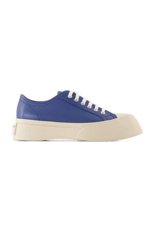 Sneakers - Marni - Leder - Blau