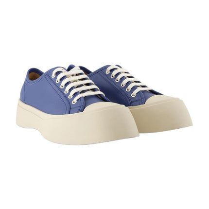 Sneakers - Marni - Leder - Blau