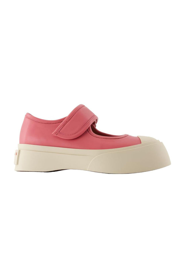 Mary Jane Ballerinas - Marni - Leder - Rosa