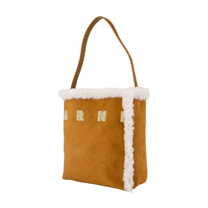 Museo Mini Cabas - Marni - Leder - Braun