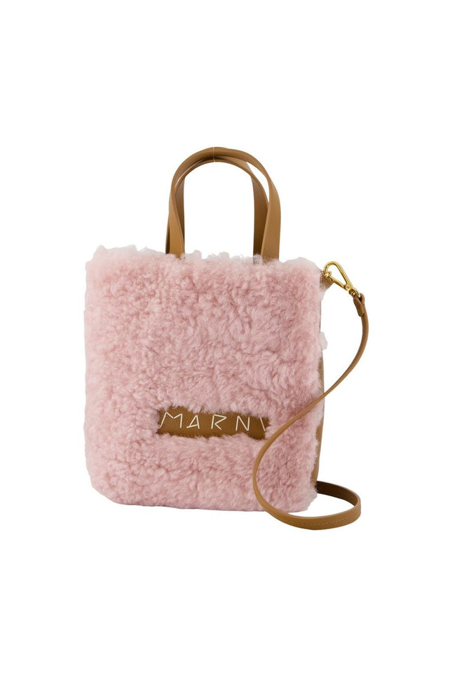 Museo Soft Cabas - Marni - Leder - Rosa