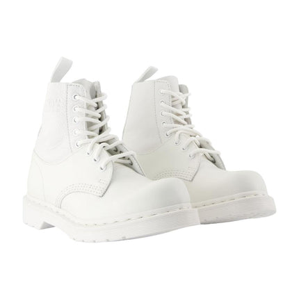 Stiefeletten 1460 8-Eye No Steel Toe - MM6 Maison Margiela x Dr Martens - Leder - Weiß