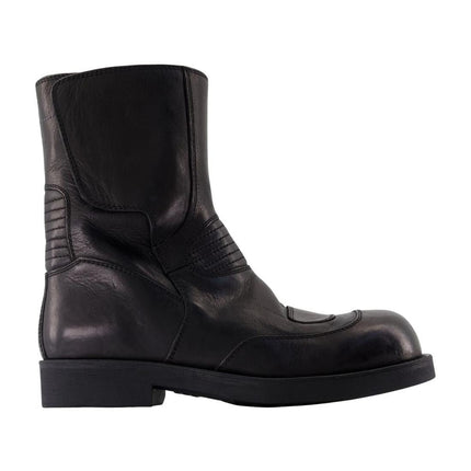 Stiefeletten - MM6 Maison Margiela - Leder - Schwarz