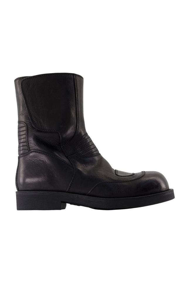 Stiefeletten - MM6 Maison Margiela - Leder - Schwarz